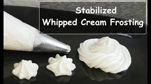 Making homemade ice cream is easier than you think! Stabilized Whipped Cream Frosting How To Stabilize Whipping Cream Youtube