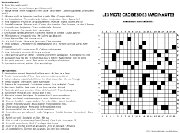 Cruciverbe aide à la résolution de mots croisés Ma Terre De Bruyere Mots Croises Des Jardinautes N 2