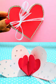 You will attach the heart to this card. 3 Easy And Beautiful Mothers Day Cards For Kids Crafts By Ria