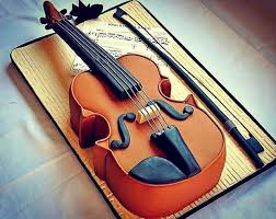 Musiccakes Music Cakes Violin Cake Piano Cakes