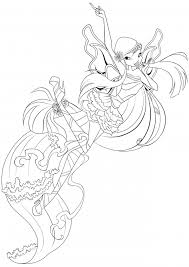 Bloom harmonix winx club coloring pages printable and coloring book to print for free. Musa Harmonix Coloring Pages Winx Club Fairy School Coloring Pages Colorings Cc