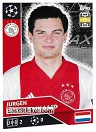 Jurgen ekkelenkamp (born 5 april 2000) is a dutch professional footballer who plays as a midfielder for ajax. Sticker Aja12 Jurgen Ekkelenkamp Topps Uefa Champions League 2020 2021 Laststicker Com