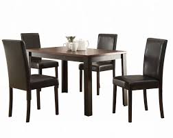 Shop our huge selection of formal dining room sets made from solid cherry. Kylan Complete 5 Piece Dark Cherry Dining Table Set