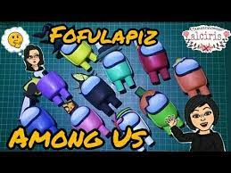 Fofu Lapiz Among Us Facil Youtube Goma Gratis The Creator