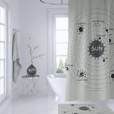 Solar System Map Shower Curtain Vintage Astronomy Home Etsy Vintage Furniture Makeover Vintage Bedroom Furniture Dark Curtains