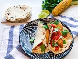 Cover and refrigerate for at least 2 hours or for up to 24 hours. Snapper Baja Fish Tacos With White Lime Sauce Sam Goodwin