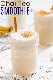 Find healthy, delicious tea recipes including mint, orange and pomegranate tea. Chai Smoothie Healthy Chai Tea Frappuccino Cupcakes Kale Chips