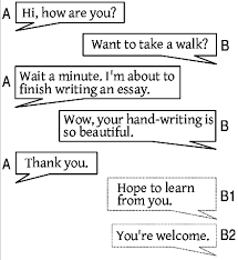 Using dialogues in your essay is the best and most efficient way to make your essay stand out among all other works. An Example Of Multiple Turn Dialogues Download Scientific Diagram