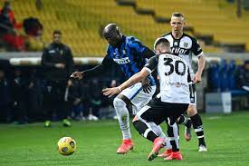 Frey, bergomi, simic, colonnese (78' west), j. Serie A Parma Inter 1 2 I Nerazzurri Si Portano A 6 Sul Milan News Sportmediaset