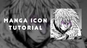 Aesthetic Anime/Manga Icon Tutorial (Glowing Eyes) - YouTube