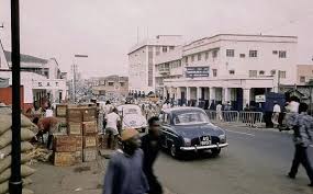 Streets Of Accra Ghana 1960s Ghana Goldcoastghana Africa Gold Coast Africa Ghana
