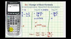 We did not find results for: Ex Change Of Base Formula To Evaluate Logarithmic Expressions Youtube