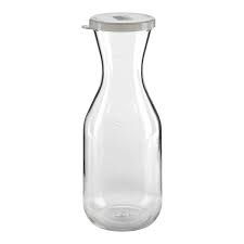 Anchor hocking glass pitcher water jug with lid & marketplace (434) only. Carafes And Decanters Chefs Toys