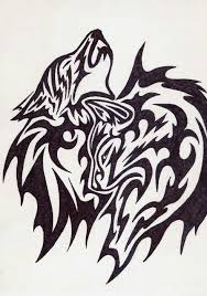 Common designs include wolf skull, wolf paw and wolves with a dream catcher. Dire Wolf Celtic Tribal Wolf Tattoo Novocom Top