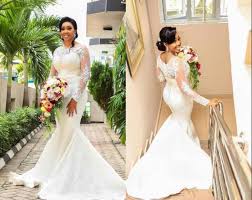 Homeshopwomen's fashionweddings and eventswedding dressesafrican lace vintage mermaid wedding dresses long tiered train puff crystal beads plus size wedding gowns women w0215. Wedding Dresses Mermaid Plus Size African Black Women Long Sleeves Hollow Back Appliq Lace Mermaid Wedding Dress Long Wedding Dresses Sweep Train Wedding Dress