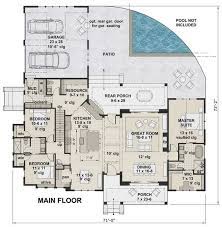 Enjoy one level living with this 3 bed house plan. Open Concept Ranch Floor Plans Houseplans Blog Houseplans Com