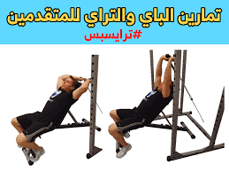 تمارين الباي والتراي بالصور arm workout super sets workout
