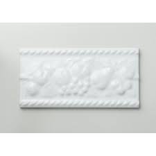 Check out our white border tile selection for the very best in unique or custom, handmade pieces from our coasters shops. Fruit Victorian White 7 5cm X 15cm Border Tile