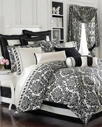 These sheets use black 100% cotton fabric with coordinating trim. Black White Bedding Damask Bedroom Black White Bedrooms Home Bedroom