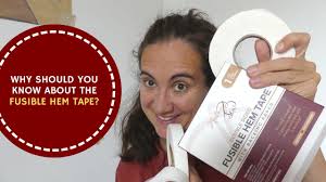 How To Use Fusible Hem Tape And Webbing In Dressmaking - Doina Alexei