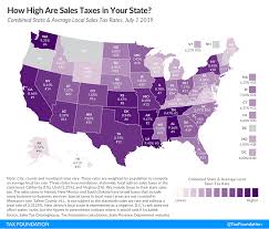 State And Local Sales Tax Rates Midyear 2019 Tax Foundation