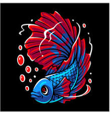 Download hd luxury images of betta fish ikan cupang hias. Betta Fish Logo Vector Images Over 230