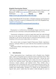 #opinionmarkingsignals #expressyouropiniongiving an opinion on different topics is an important part of speaking. Pdf English Punctuation Marks 3