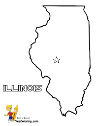 100  florida state bird flower and tree . Illinois Map Stencil And Coloring Page To Print At Yescoloring Coloring Pages To Print State Map Coloring Pages