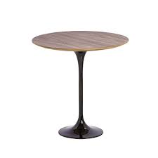 They said it couldn't be done—a table that's minimalist at its core but still makes a major decorative statement. Design Tree Home Midcentury Modern Saarinen Style Tulip Table Black Base With Walnut Top Buy Online In Dominica At Dominica Desertcart Com Productid 40994103