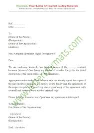 Stevens & associates, a national career management and outp. Cover Letter For Contract Needing Signature Sample