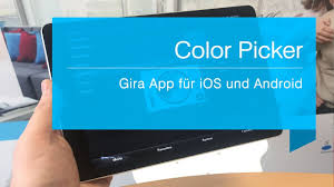 It's a new augmented reality app for discovering the names of the colors around you! Gira Homeserver Color Picker Youtube