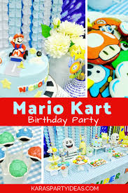 Mario birthday cakes mario cake nom nom in 2018 pinterest cake mario cake and. Kara S Party Ideas Mario Kart Birthday Party Kara S Party Ideas