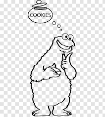 He is best known for his voracious appetite and his famous eating catchphrases. Coloring Book Elmo Cookie Monster Colouring Pages Finger Transparent Png