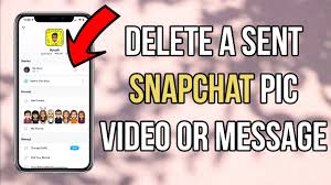 In the chat tab, tap and hold your finger down on the message you sent and want to delete. How To Unsend A Sent Snapchat In 2020 On Ios Android Delete A Sent Snapchat Picture Or Video Free Youtube