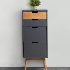 Cube de rangement gris cérusé 34.5x h34.5x29.5cm. Des Meubles Contemporains Pour Organiser Votre Interieur Blog But