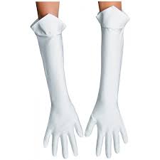 Princess Peach Gloves Costume Accessory Adult Mario Brothers Halloween |  eBay
