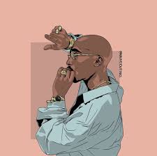 Tupac shakur wallpaper, 2pac, sign, city, clouds, kerchief, men. Pin By Kubra Zortuloglu On Tupac Tupac Artwork Tupac Art Tupac Wallpaper