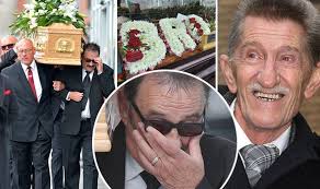 Barry Chuckle funeral: Paul Chuckle in tears as he carries Chuckle Brothers  star's coffin