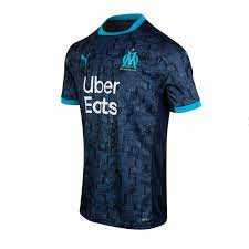 Previa sporting braga vs olympique de marsella este choque amistoso involucra a dos grandes equipos de sus respectivos países: Jersey Puma Olympique Marsella Segunda Equipacion 2020 2021 Peacoat Bleu Azur Futbol Emotion