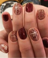 Nail ideas for the holidays. 30 Holiday Nail Ideas Topknots And Pearls Christmas Gel Nails Chistmas Nails Holiday Nails