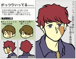 漫画にありがちな 顔の傷跡パターン 厳選10 オモコロ 面白いイラスト 漫画 イラスト