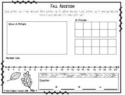 Word problems, fact families, and drawing are just a few strategies your child can use to practice addition. Easy Fall Addition Word Problems Within 20 With 3 Addends 1st And 2nd Grade Addition Words Addition Word Problems Word Problems
