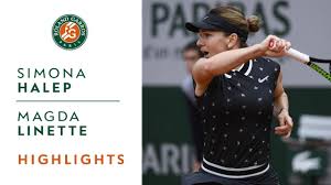 Następną rywalką polki będzie 30. Simona Halep Vs Magda Linette Round 2 Highlights Roland Garros 2019 Youtube
