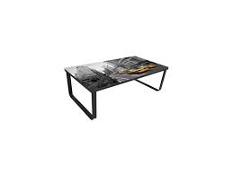 En effet, en laissant transparaitre le sol, elle agrandit visuellement votre espace. Table Basse De Salon Design Verre New York 0902024 Helloshop26 0902024 B Vente De Table Conforama