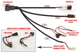 Led Light Bar Harness Oz 4x4 Camping