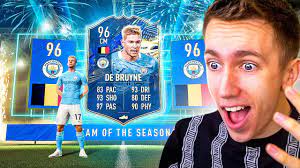 Fifa 21 final tots (group of the season) predictions. I Packed Tots Kevin De Bruyne 40 Fifa Tots Pack Opening Youtube