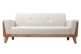 Tout simplement parce que la nouvelle collection canapé blanc design a vraiment de quoi vous émerveiller ! Design Sofa 3 Platze Altweiss Holzbeine Fjord Miliboo