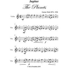 But don't be put off. Jupiter The Planets Easy Violin Sheet Music Ebook By Gustav Holst 1230004090687 Booktopia