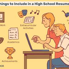 How do you write a resume for your first job? High School Resume Examples And Writing Tips