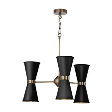 Retro, dimmable and industrial designed ceiling lights are particularly beneficial for bringing a modern look coupled with a practical function into this space. 6 Light Uk Made Hyde Ceiling Pendant With Matt Black Cone Shade